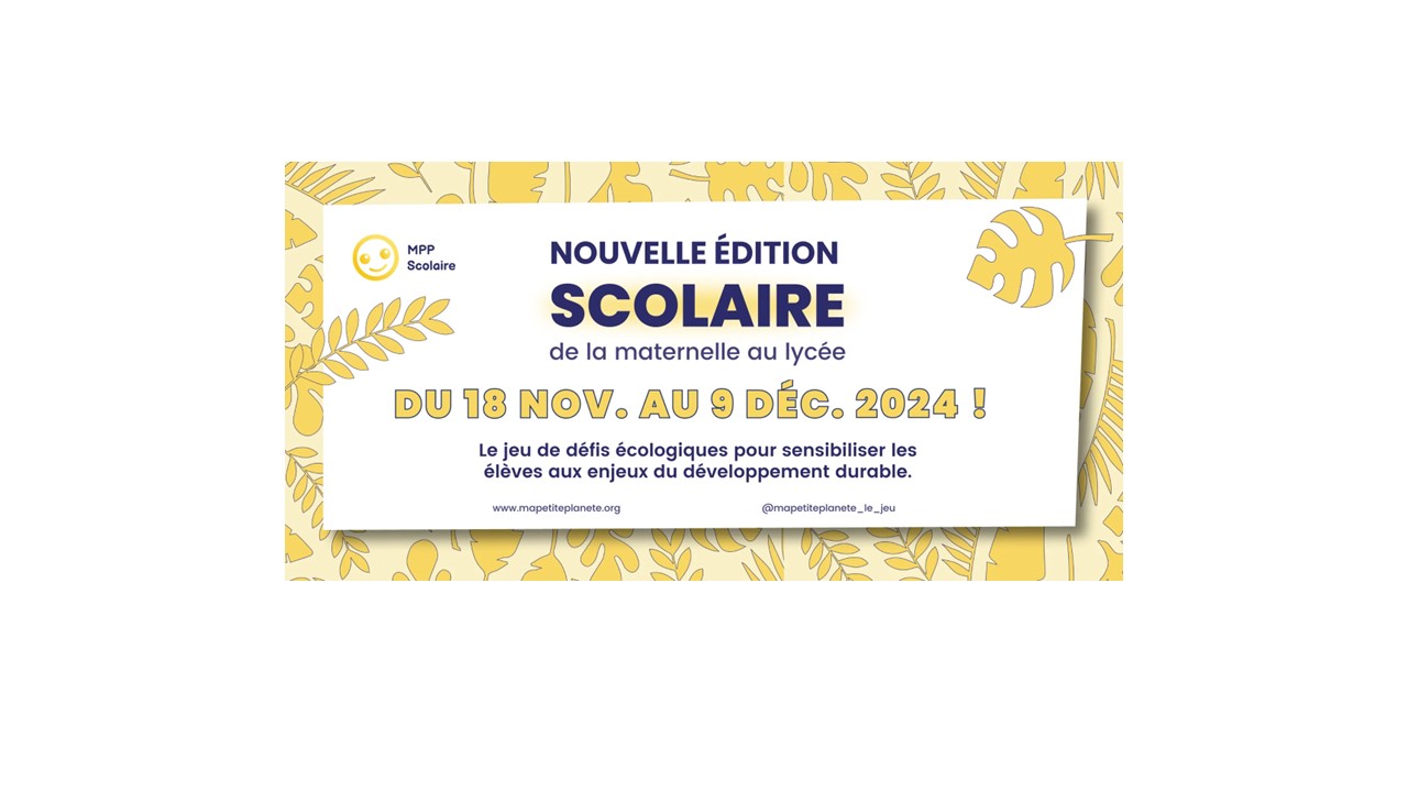 Ma Petite Planète session d'automne au lycée Baggio Lycée César Baggio